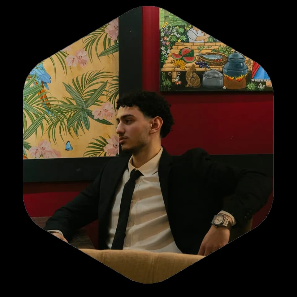 Portrait of Anas Rustom
