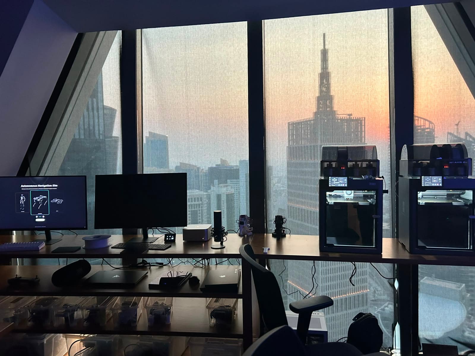 The PwC Emerging Technology Lab team in Doha